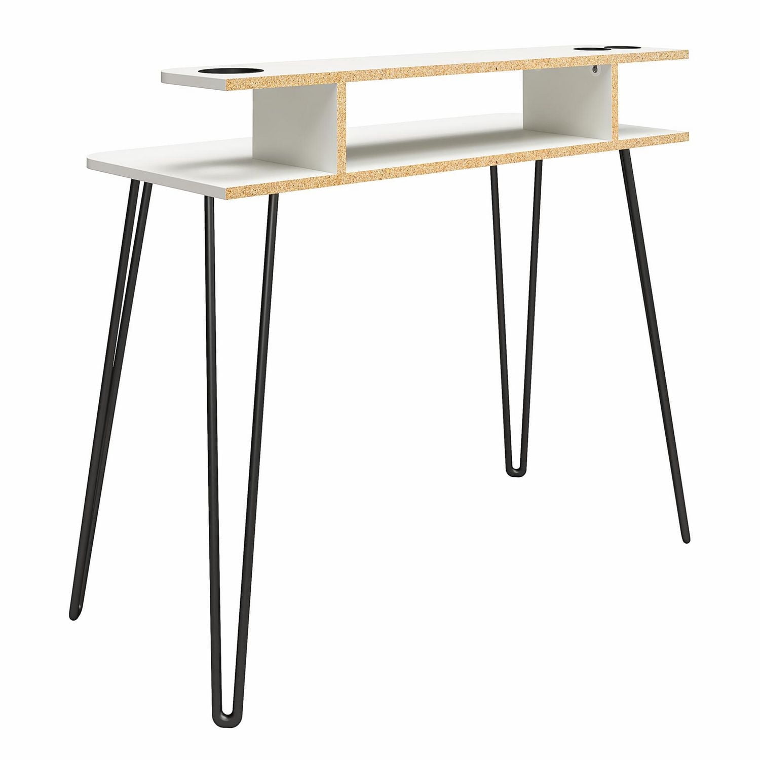 Coiffeuse Kimberly d’Ameriwood Home, blanche