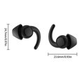 thumbnail image 3 of Dsscvnef Ear Plugs for Sleeping Noise Cancelling Comfortable Sleeping Earplugs 2 Pairs Ear Plugs for Sleeping Concert Work Motorcycle Musician Noise Reduction and Snoring, 3 of 9