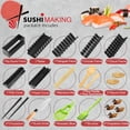 thumbnail image 2 of Kit para hacer sushi MLRYH Set para hacer sushi para principiantes (21 piezas), 2 of 7