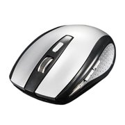 2.4Ghz Wireless Rechargeable 1600DPI Aluminum Alloy Computer Optical Mouse with Mouse Pad Mat