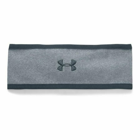 NEW Womens Under Armour Infrared Grey Fleece Headband OSFM
