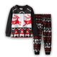 thumbnail image 1 of Pijamas de Papá Noel para niños y niñas, ropa de dormir de manga larga y pantalones de algodón, de 2 a 7 años, 1 of 4