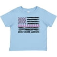 thumbnail image 3 of Inktastic Breast Cancer Awareness Pink Ribbons and Flag Boys or Girls Baby T-Shirt, 3 of 5
