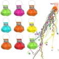 thumbnail image 1 of Serpentin à Lancer à la Main 10 Pcs Serpentins à Lancer Serpentins de Fête Serpentins de Confettis pour Spectacles du Nouvel An, 1 of 4