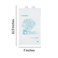 thumbnail image 3 of McKesson Bedside Bags with Adhesive Tabs, Floral Design - 7 in x 11.5 in, 100 Count, 20 Packs, 2000 Total, 3 of 9