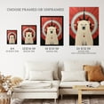 thumbnail image 3 of Find Your North Star Polar Bear Red Extra Large XL Wall Art Poster Print, 3 of 5