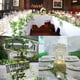 thumbnail image 2 of Lierre Artificielle Plantes Guirlande Vigne 12 Pcs 84 Ft Exterieur Décoration pour Célébration, Mariage, Cuisine, Jardin, Bureau, 2 of 5