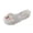 White, variant on Xfvqtps Kids Girls Jelly Sandals Closed Toe Princess Flat Summer Beach Waterproof Fisherman Gladiator Sandals