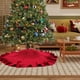 thumbnail image 1 of Delantal de Lana de Punto Decorativo de Temporada de 4,17 Pies para Base de Árbol, Chal, Falda Decorativa para Árbol de Navidad, Falda de Árbol de Navidad de Gran Tamaño, Suministros de Decoración Na, 1 of 7