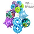 thumbnail image 3 of 1 juego de globos de Disney Monsters University para decoración de fiesta de cumpleaños, globo de dibujos animados con números azules de 32 pulgadas, suministros para baby shower, juguetes para niños, 3 of 5