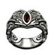 thumbnail image 1 of Anillos para mujer, regalos para mujer, anillo de circonita roja para hombre, estilo europeo y moderno., 1 of 2