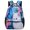 style-2, variant on Van with Flower Bouquet in Scenic Path Backpack Men Women Teenage Daypack College Canvas Bags Lightweight