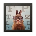 thumbnail image 2 of Gango Home Decor Four Eyes; One 12x12in Art Print in Black Frame, 2 of 4