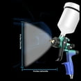 thumbnail image 4 of Pistola Pulverizadora De Pintura, Taza De 600 Ml, Boquilla De 1,3 Mm, Pistola De Pintura Pulverizadora De Aire, Pulverización Uniforme Ligera G1/4 Para Mantenimiento De Muebles Y, 4 of 7