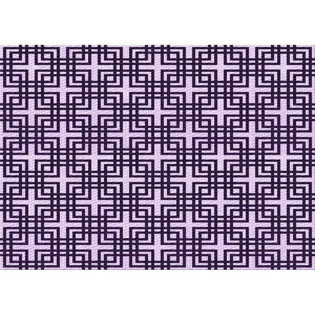 Ahgly Company Tapis Rectangulaire Lavable en Machine Intérieur Transitionnel Violet Foncé, 3 Pieds x 5 Pieds