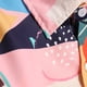 thumbnail image 4 of Camisas Para Hombre Manga Corta Camiseta con botones de solapa para playa y playa con estampado hawaiano para hombre, camiseta de manga corta, ropa de playa (Pink, XXL), 4 of 7