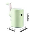 thumbnail image 3 of Guozer Pencil Sharpener Manual 1PCS Pencil Sharpener for Classroom Hand-cranked Pencil Sharpener Portable Pencils Sharpener Pencil Sharpener, 3 of 8
