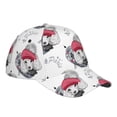 thumbnail image 3 of Kdxio Unisex Cute Poodle Dog Pattern Baseball Cap Unisex Washed Classic Adjustable Hat, 3 of 8