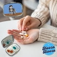 thumbnail image 5 of Alaskan Malamute Dog Standing Small Travel Handbag Pill Box Case, 5 of 6