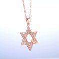 thumbnail image 6 of Star Shape Women Necklace Pendant Romantic 14k Rose Gold Plated Jewelry Gift, 6 of 7