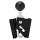 thumbnail image 1 of Puntas para postes de carpa, tapa antipinchazos, tapa superior para varilla de toldo redonda, soporte individual para carpa, dedal, negro, 1 of 14