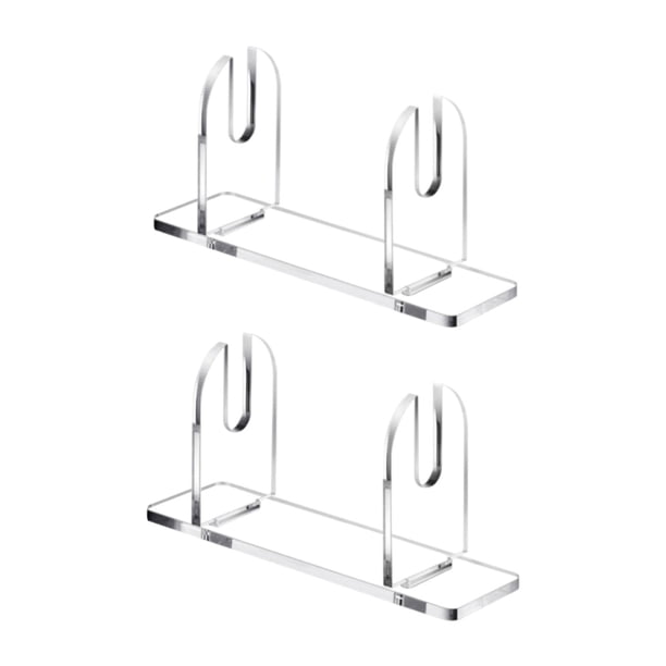 Soportes para abanicos de acrílico, montaje de abanico japonés, escritorio, almacenamiento portátil creativo de moda Cantidad 2