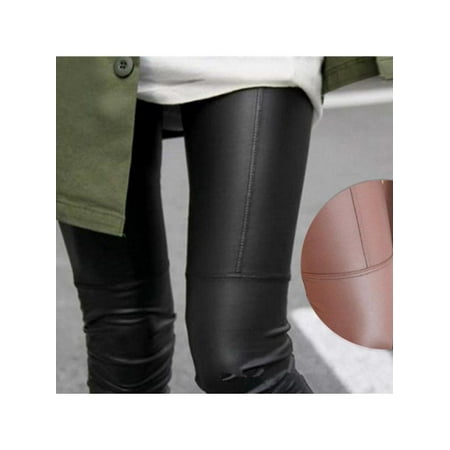 Lavaport Women Sexy High Waist Leggings Stretchy PU Leather Trousers Slim Pencil (The Best Leather Leggings)