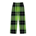 thumbnail image 1 of Kids' Fashion Regular Plaid Flannel Pants Leggings, 1 of 4