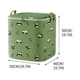 thumbnail image 3 of BONIXOOM Zipper Storage Bag Moving Quilt Storage Basket Travel Large Capacity Clothes Clothes Storage Bag, 3 of 3