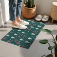 thumbnail image 4 of Dark Green Christmas Tree Pattern Door Rugs,Washable Non Slip Door Mats Indoor,Decorative Door Mats,Entry Mat Indoor for Entrance,Bedroom,Kitchen,Bathroom,16"x24", 4 of 6