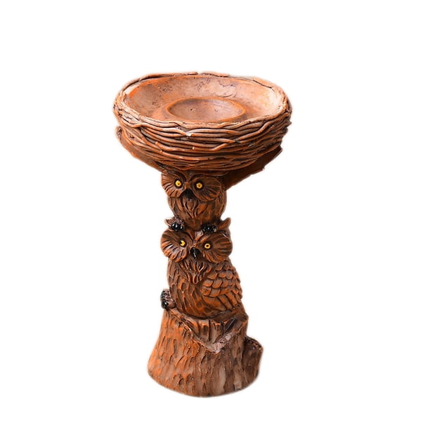 Adorno de mapache con base de cristal de girasol - Pequeño acento de decoración para la mesa, la repisa o la estantería
