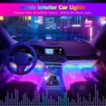 thumbnail image 3 of Luces interiores para automóviles DUOFU365 RGB con control inteligente de aplicaciones, 3 of 6