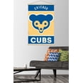 thumbnail image 2 of MLB Chicago Cubs - Retro Logo 14 Wall Poster with Wooden Magnetic Frame, 22.375" x 34", 2 of 5