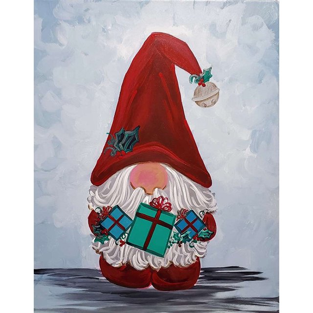 Wdftyju Juego completo de bordado Kit de costura de hilo de punto de cruz 11CT Arte de gnomo de Navidad Wdftyju 6qh1uk0nx2bn3ak0