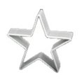 thumbnail image 1 of Langgg Cartoon Shaped 3D Aluminium Alloy Biscuits Mould Round Irregular DIY Baking Mould, 1 of 6