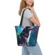 thumbnail image 2 of Disketp Colorful Plant Wolf for Women’s Casual Shoulder Tote Bag Cross-body Handbags for Shopping, Travel and Daily Use, 2 of 6