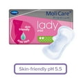 thumbnail image 5 of MoliCare Premium Lady Pads Female Incontinent Pad 4-1/2 X 10-1/2 Inch 168634, Lady 2 Drop, 14 Ct, 5 of 7