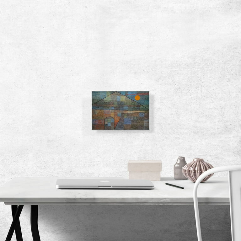 ARTCANVAS Ad Parnassum 1932 Canvas Art Print by Paul Klee - Size