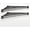 Black, variant on 2 Pack 24" x 24" x 33.5" NSF Triangle Wire Corner Shelf Add-On, Replacement Shelf for Wire Shelving
