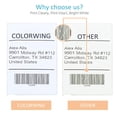 thumbnail image 2 of COLORWING a30256 Label Compatible with Dymo 30256 (2-5/16" x 4") LW Large White Shipping Labels 59 mm x 102 mm for Label Writer 450 Twin Turbo and Rollo Printers, 12, 2 of 8