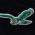 thumbnail image 5 of Men's Mitchell & Ness  Black Philadelphia Eagles Black Out Collection Vintage Full-Snap Varsity Jacket, 5 of 7