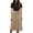 C-Black Brown, variant on UVN Summer Dresses for Women V Neck Sleeveless T Shirt Dress Casual Beach Sundress with Pockets
