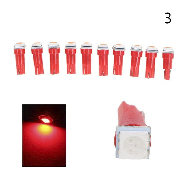 Momo 50 pzs focos Led T5 5050 focos de Luz Led 24v Dc Led coche autoadhesivo