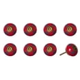 thumbnail image 5 of Knob-It 8-Piece Vintage Hand Painted Cabinet Drawer Knobs 1.3 Inch Bohemian Style, 5 of 5