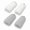 White、Gray, variant on White Gray Faux Fur Leg Warmers Fluffy Long Boot Cuffs Winter Warm Women Costume Accessory 2 Pack