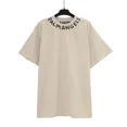 thumbnail image 1 of Palm Angels-Tops de manga corta para hombre y mujer, Tops informales de algodón con cuello redondo y letras impresas, misma moda de verano, 1 of 5