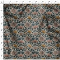 thumbnail image 4 of Soimoi Polyester Fleece Blue Fabric By the Yard - 56 Inch Wide - Florals Print Fabric - Elegant and Timeless Patterns for Fashion and Home Decor Printed Fabric, 4 of 6