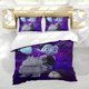 thumbnail image 5 of Vampirina Conjunto de sábanas temático, trío de piezas, cómodo y amigable con la piel, diseño único, regalo de decoración para el hogar para familiares, amigos y fans,135cm *200cm, 5 of 6
