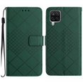 thumbnail image 2 of For Samsung A12 5G Wallet Case with RFID Blocking Card Slots Holder Premium PU Leather Magnetic Kickstand Shockproof Wrist Strap Removable Flip Protective Cover For Samsung Galaxy A12 5G, Green, 2 of 9