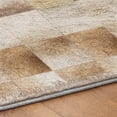 thumbnail image 5 of Addison Rugs Dream Shag Premium Machine Washable Transitional Boxes Taupe Rectangle Rug, 5' x 7'6", 5 of 8